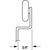 Prime-Line 1 in. D X 1/4 in. L Mill Plastic/Steel Wardrobe Door Roller Assembly 2 pk