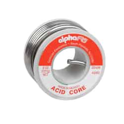 Alpha Fry 8 oz. 0.125 in. Dia. Tin / Lead 40/60 Acid Core Solder