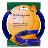 HILLMAN 0.150 - 0.160 in. Dia. x 50 ft. L Plastic 18 Ga. Wire