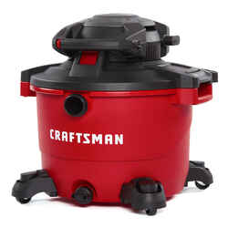 Craftsman 16 gal Corded Wet/Dry Vacuum with Blower 12 amps 120 V 6.5 HP