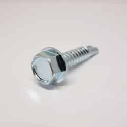 Ace 1/4-14 Sizes x 1-1/4 in. L Hex Zinc-Plated Self- Drilling Screws 1 lb. Steel Hex Washer He