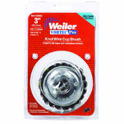 Weiler 0.02 in. Dia. x 5/8 in. in. Coarse Steel Cup Brush 1 pc.