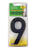 Hy-Ko 4 in. Metal Bronze Number Nail-On 9