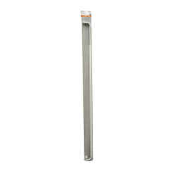 Kenney Enamel White Curtain Rod 120 in. L