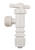 Flair-It 1/2 in. Dia. x 3/4 in. Dia. x 1/2 in. x 1/2 in. Washing Machine Valve Plastic Washing