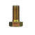 HILLMAN 1/2 in. Dia. x 1 in. L Heat Treated Yellow Dichromate Hex Head Cap Screw 50 box