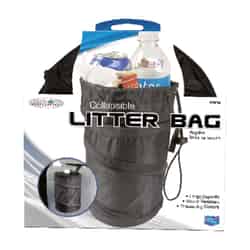 Custom Accessories Black 1 pk Collapsible Trash-It Bag Universally fits all vehicles