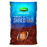 Scotts Nature Scapes Triple Shred Brown Extra Fine Color-Enhanced Mulch 1.5 cu. ft.