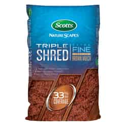 Scotts Nature Scapes Triple Shred Brown Extra Fine Color-Enhanced Mulch 1.5 cu. ft.