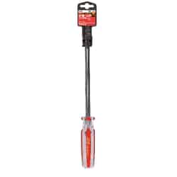 Ace 8 in. 5/16 Screwdriver Black 1 Slotted Steel