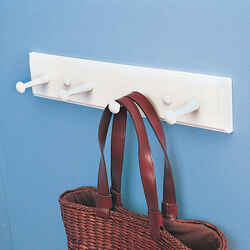 Waddell 3.5 in. L Unfinished Pine/Zinc Medium Shaker Peg Shaker Peg Rack 1 pk