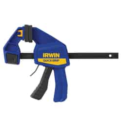 Irwin Quick-Grip 6 in. x 3.5 in. D Resin Bar Clamp 300 lb. 1 pc.