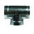 Selkirk 6 in. x 6 in. x 6 in. Aluminum/Galvanized Steel Stove Pipe TeeTee CapFlow TeeChimney Pi