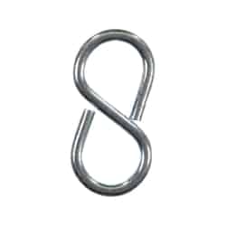 Ace Small Zinc-Plated Silver Steel 1.625 in. L Eight Hook 1 pk 25 lb.