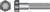 HILLMAN 1/4 in. Dia. x 2-1/2 in. L Heat Treated Yellow Dichromate Hex Head Cap Screw 100 box