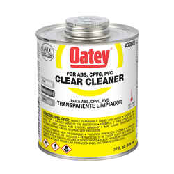 Oatey Clear Cement and Cleaner For ABS/CPVC/PVC 32 oz.