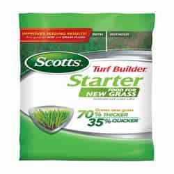 Scotts 24-25-4 Starter Lawn Fertilizer For Multiple Grasses 5000 sq ft 15 cu in