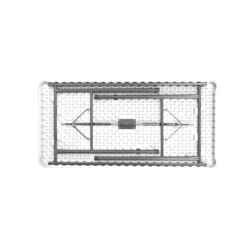Living Accents 29-1/4 in. H x 48 in. L x 24 in. W Rectangular Folding Table