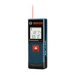 Bosch BLAZE 4 in. L x 1.4 in. W With backlit display Laser Distance Measurer 65 ft. Blue 3 pc.