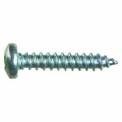 HILLMAN 5/8 in. L x 4 Phillips Pan Head Zinc-Plated Sheet Metal Screws 100 per box Steel