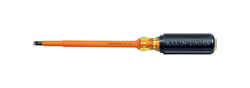 Klein Tools 7 in. 5/16 Insulated Screwdriver Steel Black 1 pc.