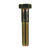 HILLMAN 1/2 in. Dia. x 2-1/2 in. L Heat Treated Yellow Dichromate Hex Head Cap Screw 50 box