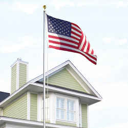 Valley Forge American Flag Kit 36 in. H X 60 in. W