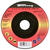 Forney 1/4 in. thick x 7/8 in. x 4-1/2 in. Dia. Aluminum Oxide Metal Grinding Wheel 13300 rpm