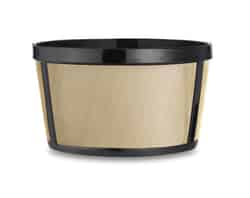 One-All  12 cup Black/Gold  Basket  Coffee Filter  1 pk 