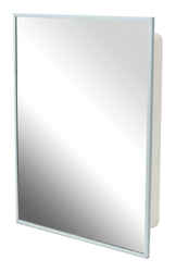 Zenith Metal Products 16 in. W x 4-3/4 in. D x 20 in. H Rectangle Medicine Cabinet