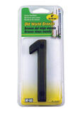 Hy-Ko Metal 1 4 in. Nail-On Number Bronze