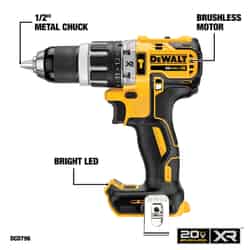 DeWalt 20V MAX XR 20 V Cordless Brushless 2 Hammer Drill and Impact Driver Kit