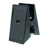 Fulton 2 in. H x 4 in. W Sawhorse Brackets 500 lb. capacity Black 1 pk