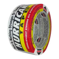 Hurricane Tape 20 L x 2 in. W White Duct Tape White