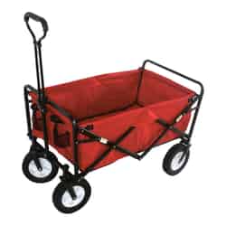 Mac Sports 22.5 in. H x 20.2 in. W x 35.5 in. D Collapsible Utility Cart Polyester