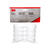 3M Safety Glasses Clear Lens Clear Frame 4 pc.