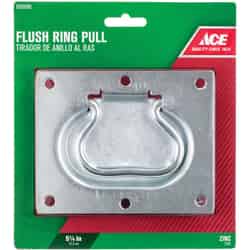 Ace Chest Ring 5-1/4 in. L Zinc Plated Silver 1 pk Flush Pull