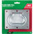 Ace Chest Ring 5-1/4 in. L Zinc Plated Silver 1 pk Flush Pull