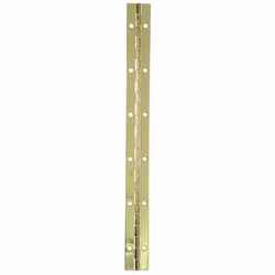 Ace 1 in. W X 12 in. L Bright Brass Brass Continuous Hinge 1 pk