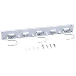 Crawford 16 in. D Steel White 1 pk 10 lb. capacity Rack