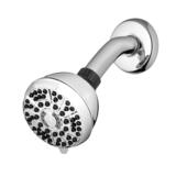 Waterpik PowerPulse+ Chrome Six settings Wallmount Showerhead 2 gpm