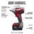 Milwaukee M18 18 V 1/2 in. Cordless Brushed Impact Wrench Kit (Battery & Charger)