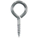 Ace 1/8 in. Dia. x 1-1/8 in. L Zinc-Plated Steel Screw Eye 35 lb. capacity 10 pk