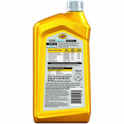 PENNZOIL Platinum 0W-20 4 Cycle Engine Motor Oil 1 qt.