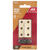Ace 2 in. W x 1-3/8 in. L Antique Brass Brass Broad Hinge 2 pk