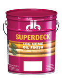 Superdeck Transparent Flat Golden Honey Oil-Based Log Home Finish 5 gal