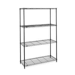 InterMetro 74.5 in. H x 1 in. W x 1 in. D Shelf Post 300 Pounds Steel