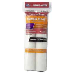 Wooster Mohair Blend Woven 6-1/2 in. W X 1/4 in. S Mini Paint Roller Cover 2 pk