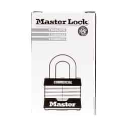 Master Lock 1-1/2 in. H x 2 in. L x 7/8 in. W Double Locking Padlock 1 pk Keyed Alike Laminated S