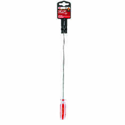 Ace Slotted 1/8 Screwdriver Steel Black 1 10 in.